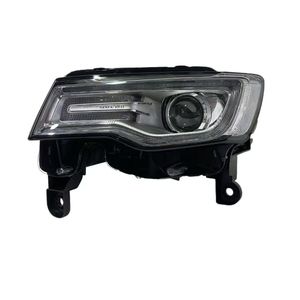 2015 Faros delanteros LED Cherokee grandes de alta calidad <span class=keywords><strong>Blanco</strong></span> 6000K con amarillo y ámbar Nueva condición para Jeep - Product Image 2
