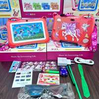 Tablette Sail Air W27 la plus récente, 7 pouces, Android 15, tablette pour enfants résistante aux chocs, Wifi, 8+256G, tablette pour enfants avec Play Store, application éducative