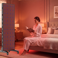 Panneau de luminothérapie rouge 71'' 900 LED, thérapie infrarouge pour tout le corps, appareil de gym à domicile