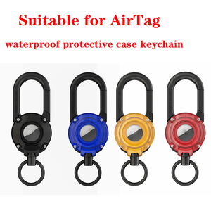 Porte-clés multifonctionnel en métal pour Airtag, étui étanche pour porte-clés Airtags. - Product Image 5