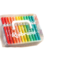 Marqueurs acryliques artistiques personnalisés pour enfants, effaçables et double face, faciles à nettoyer, pour loisirs créatifs, avec étui de transport inclus