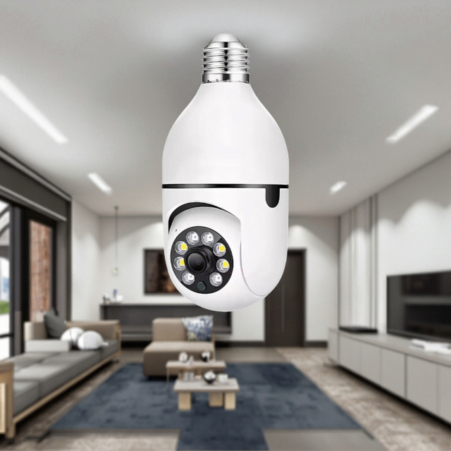 Auto Tracking 360 Degree Wireless CCTV Security Camera Night Vision 1080p 3MP 5G Cloud Storage Options Supports 4G P2P Networks