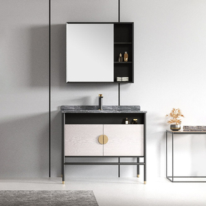 HS-G13146 tocadores de <span class=keywords><strong>baño</strong></span> lacados, color negro, tocador francés y belga, fabricante de <span class=keywords><strong>muebles</strong></span> de <span class=keywords><strong>baño</strong></span> alemán - Product Image 4