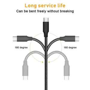 Bán sỉ nhà máy <span class=keywords><strong>OEM</strong></span> ODM Nylon bện cáp USB sạc nhanh truyền dữ liệu sạc cáp cho thông minh thiết bị di động - Product Image 4