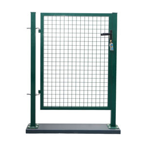 Puerta de Jardín Exterior de 6 pies, Estilo Moderno, Estructura de Acero Galvanizado, Malla de Acero al Carbono, Ecológica, Impermeable, con Recubrimiento en Polvo - Product Image 2