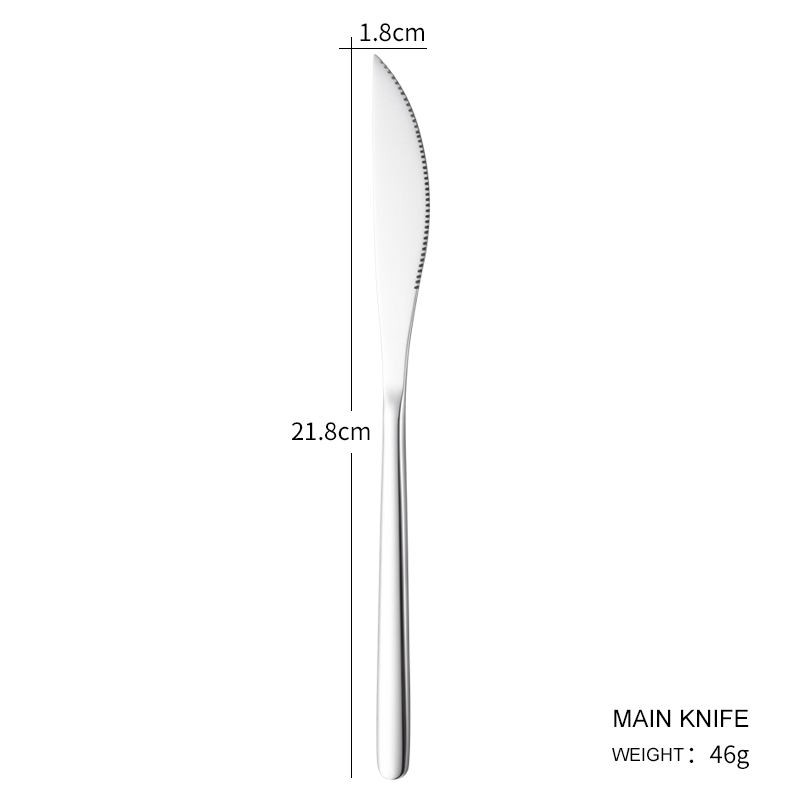 Dinner knife/silver