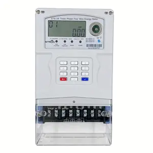 Dual Source STS Keypad Intelligent prepaid 3 Phase Smart Electricity Meter with Vending Software