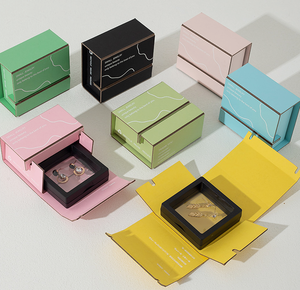 Boîte à boucles d'oreilles, bague, bijoux, collier, pendentif, bracelet, épingle à cheveux, rouge à lèvres, cadeau, protection, emballage pe, boîte, <span class=keywords><strong>suspension</strong></span> - Product Image 1