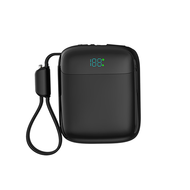 Hot Selling PD 22.5W Fast Charge 10000mAh PowerBank with Cable Two-Way Super Fast Charging Cable Power Bank