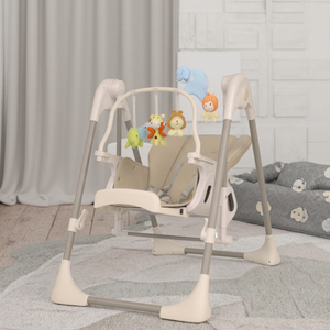 Inteligente Portátil Do Bebê Balanço Cadeira & Jantar Cadeira Alta Com Bandeja Dupla & Controle Remoto App para Alimentação Do Bebê & Enfermagem - Product Image 1