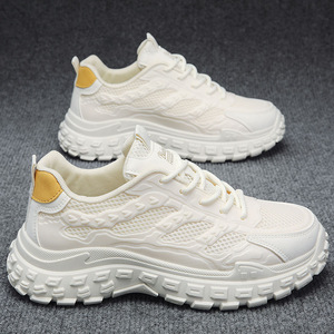 Scarpe Basse <span class=keywords><strong>da</strong></span> <span class=keywords><strong>Uomo</strong></span> Traspiranti Slip-On 2025, Scarpe <span class=keywords><strong>da</strong></span> Passeggio Chunky per Skateboard, Autunno Primavera Estate - Product Image 2