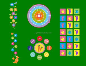 Solution personnalisée pour aire de jeux de maternelle |   <span class=keywords><strong>Gazon</strong></span> artificiel et conception de site complète - Product Image 2