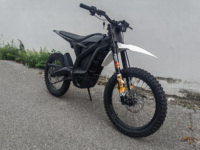 Vélo électrique tout-terrain 72V à suspension intégrale, moteur central haute puissance 21500W, 19 pouces, pour adulte, batterie 50Ah