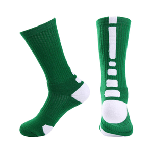 Vớ thể thao chất liệu Terry dày cao cấp bán buôn, dành cho đội bóng rổ tập luyện, bo gấu tùy chỉnh, thích hợp cho mùa xuân - Product Image 6