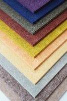 Panneaux acoustiques commerciaux à fixation murale, système d'absorption acoustique pour bureaux ouverts, auditorium scolaire, utilisation en extérieur et en extérieur