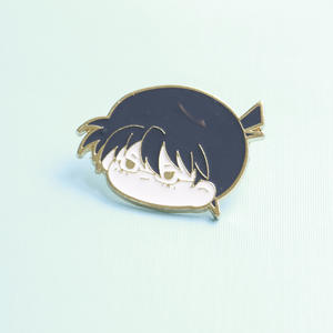 المخبر الشهير كونان شارة الطرفية بروش كيد بروش أنيمي ثانوي سبيكة معدنية يابانية وكورية دبوس - Product Image 3