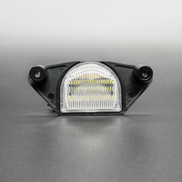 Ampoules de véhicule transparentes accessoires de voiture lampe de numéro de plaque d'immatriculation LED pour Chevrolet Corvette Impala Monte Carlo Lumina SSR S10