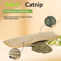 Jouet à mâcher en sisal et herbe à chat de Henan pour chats, en forme de coussin ; Jouet anti-ennui résistant aux morsures pour le nettoyage des dents ; Vente en gros directe usine