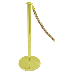 Innovador Poste de Acero Inoxidable Dorado para Filas y Colas, Poste de 5m para Alfombra Roja, Barrera de Seguridad de Grado Ingeniería - Product Image 6