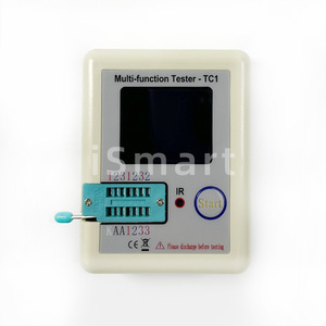 Lcr TC1 1.8 "TFT LCD hiển thị đa-meter <span class=keywords><strong>Transistor</strong></span> Tester Diode triode tụ điện điện trở kiểm tra Meter MOSFET NPN <span class=keywords><strong>PNP</strong></span> TRIAC MOS - Product Image 3