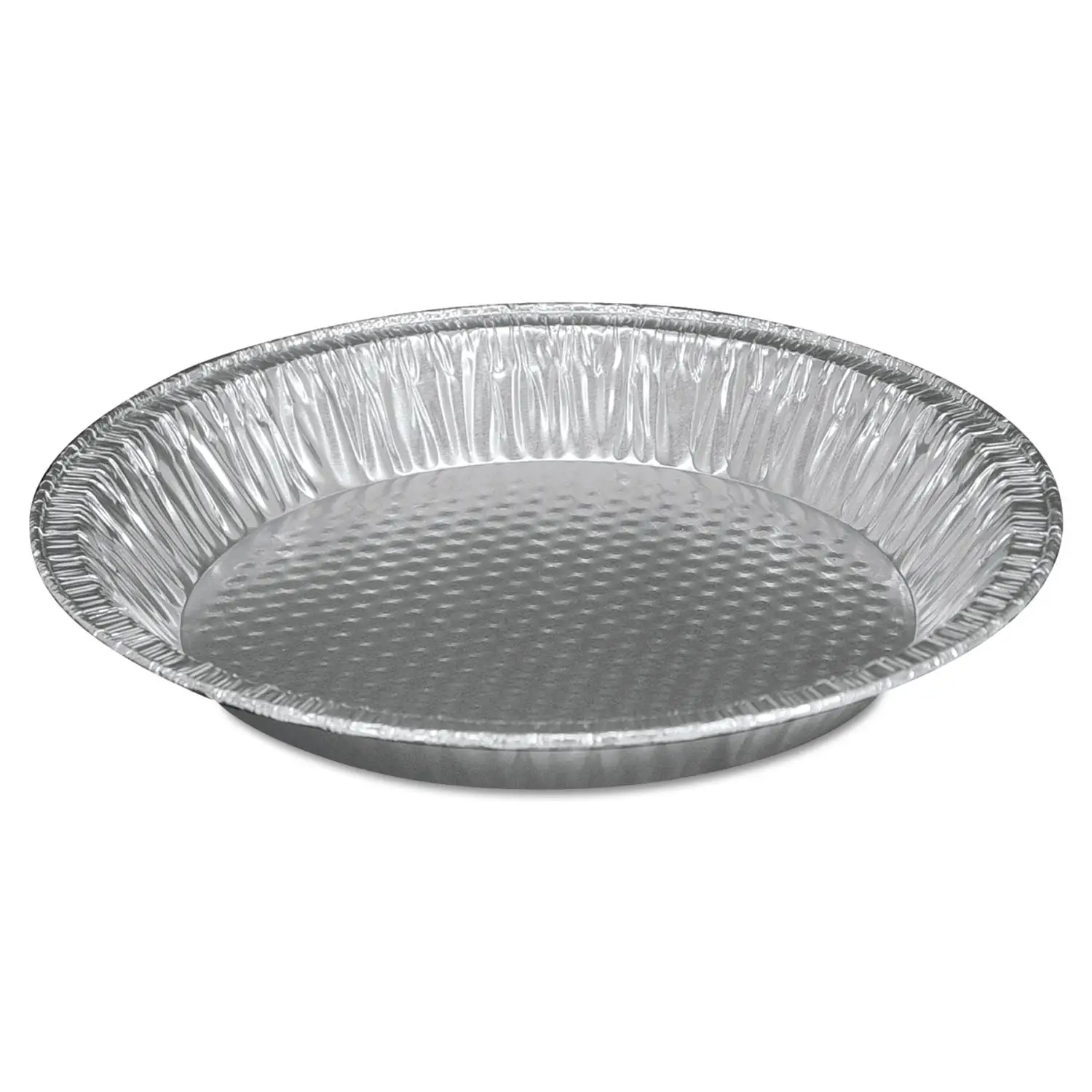 Сделано в Китае, дешевая одноразовая круглая сковорода для пирога из алюминиевой фольги