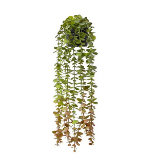 Tanaman Gantung Buatan Tanaman Pot Kecil Tanaman Palsu untuk Dekorasi Rak Ruang Tamu Kantor Dalam dan Luar Ruangan - Product Image 5