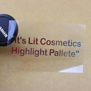 ODM/OEM促销光泽化妆品卷标签，100件开始烫印金箔标志定制设计模切标签贴纸 - Product Image 4