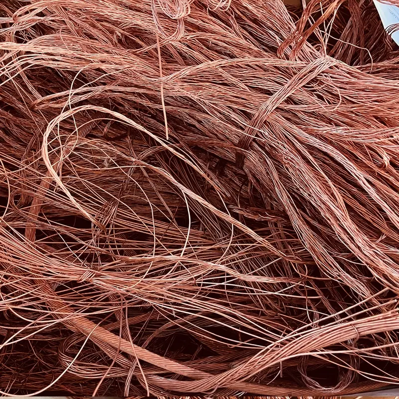 China Factory OEM Customized Copper Millberry/ Wire Scrap 99.95% to 99.99% Purity