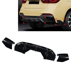 ชุดแต่งดิฟฟิวเซอร์หลัง 14-19 X6 F16 เหมาะสำหรับ BMW X6 F16 M Sport 2014-2019 MP ดิฟฟิวเซอร์กันชนหลังรถยนต์ - Product Image 2