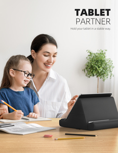 Support de lit <span class=keywords><strong>pour</strong></span> tablette Lamicall PL02, coussin confortable <span class=keywords><strong>pour</strong></span> les genoux, support multi-angles avec poche latérale <span class=keywords><strong>pour</strong></span> la lecture - Product Image 4