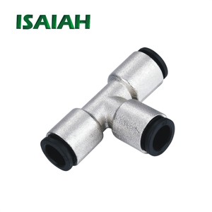 फिटिंग को जोड़ने के लिए प्लास्टिक स्लीव एयर वन टच क्विक न्यूमेटिक पुश के साथ न्यूअमक्स टाइप ब्रास मेटल - Product Image 3