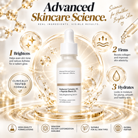 Sérum Visage Exfoliant Doux, Solution Tonifiante pour une Peau Nette, Élimination de l'Acné, Effets Blanchissants et Apaisants