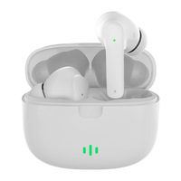 Écouteurs Sport ANC ENC avec puce JL, écouteurs sans fil TWS, affichage LED de la batterie, appels clairs, haute fidélité, écouteurs intra-auriculaires pour smartphone