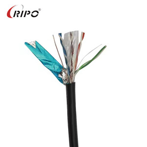 Cable impermeable para exteriores UTP/STP/FTP/SFTP Cat5e de 4 pares-Clasificación IP67, resistente a los rayos UV, para vigilancia al aire libre y redes WiFi - Product Image 5