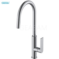 Robinet de cuisine GEASAM en laiton, monocommande, pour évier