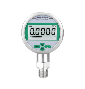 इलेक्ट्रॉनिक स्टेनलेस स्टील केस 80 मिमी 100mpa दबाव गेज बैकलाइट एलसीडी डिस्प्ले डिजिटल एयर प्रेशर गेज - Product Image 1
