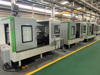 Tour horizontal à banc incliné automatique CNC GSK TCK56M haute vitesse, haute précision, moyenne capacité, avec rails linéaires taïwanais pour tournage et fraisage