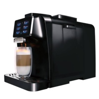 Süper otomatik espresso makinesi kafeterya tam otomatik dokunmatik ekran değirmeni kahve makinesi süt kahve makinesi wifi
