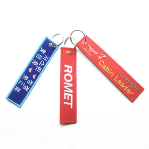 Logo <span class=keywords><strong>personnalisé</strong></span> vol <span class=keywords><strong>porte</strong></span>-clés <span class=keywords><strong>porte</strong></span>-clés en gros supprimer vol avant vol tissé Logo <span class=keywords><strong>personnalisé</strong></span> Anime Jet Tag - Product Image 3