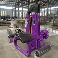 Équipement de sport Machine de musculation de gymnastique Machine à double fonction Curl de jambe assis/Extension de jambe