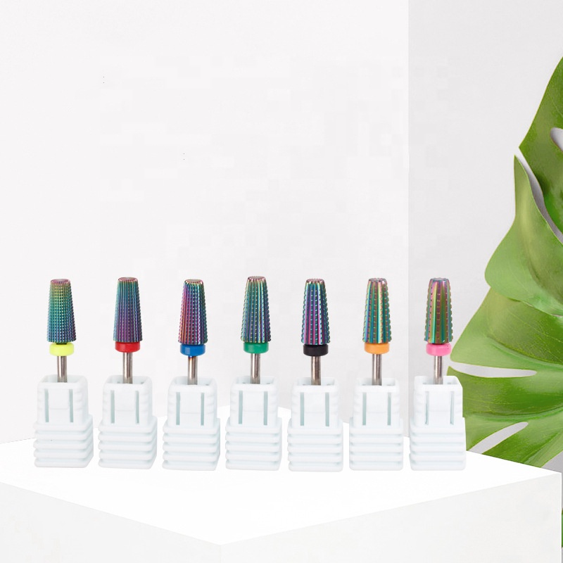 Высококачественная Шлифовальная головка из вольфрамовой стали с цветным покрытием «пять в одном»