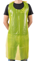 Vente en gros tablier jetable pour coloration des cheveux hot pot barbecue maison cuisine tablier en PE imperméable et anti-taches