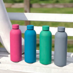 Cross Border Insulated Water <b>Bottle</b> 500Ml Screw Cap Stainless Steel Travel Portable For Outdoor Sports Stainless steel vacuum - Product Image 1