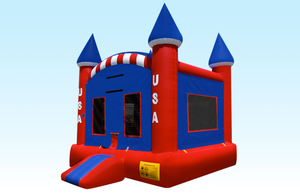 Clásicos tipos <span class=keywords><strong>de</strong></span> EE. UU. Inflables patriótico <span class=keywords><strong>Castillo</strong></span> gorila para niños casa inflable - Product Image 3