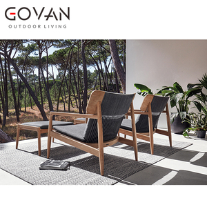 Nouveau style de mobilier de <span class=keywords><strong>jardin</strong></span>, design <span class=keywords><strong>avec</strong></span> <span class=keywords><strong>accoudoirs</strong></span>, chaises de loisirs d'extérieur pour villa, mobilier en teck, chaise longue d'extérieur - Product Image 6