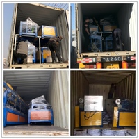 Machine à tisser les grillages en maille losangée en fil de fer galvanisé entièrement automatique à haute efficacité pour clôtures de construction