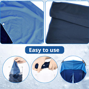 Wholesale Cooling Hoodie Towel Beach Camping Gym Building Quick Drying <b>Sports</b> <b>Headband</b> - Product Image 2