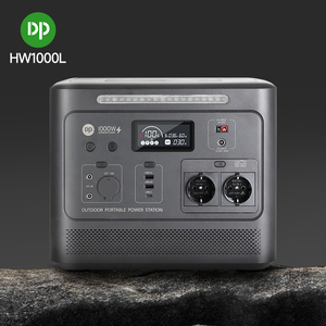 เครื่องกำเนิดไฟฟ้าพกพาสำหรับใช้งานกลางแจ้ง กำลังไฟสูง 1000W 2000W 1008Wh  แบตเตอรี่สำรองฉุกเฉิน พลังงานแสงอาทิตย์ รุ่น DP-HW100 - Product Image 2