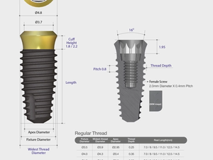 Implantes Dentales Coreanos Originales de la Serie <span class=keywords><strong>Megagen</strong></span> AnyOne <span class=keywords><strong>ST</strong></span>, Tamaños Completos Disponibles, Económicos para Uso Clínico Hospitalario - Product Image 6