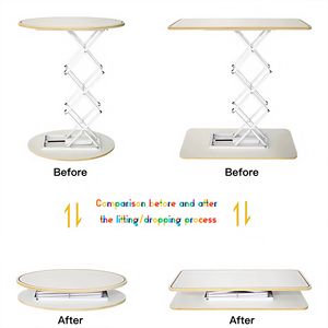 Comptoir <span class=keywords><strong>d</strong></span>'<span class=keywords><strong>accueil</strong></span> portable pour salon professionnel, design pliable, aluminium écologique, montage rapide pour stands promotionnels - Product Image 5